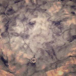 Sterling silver “guardian angel” necklace